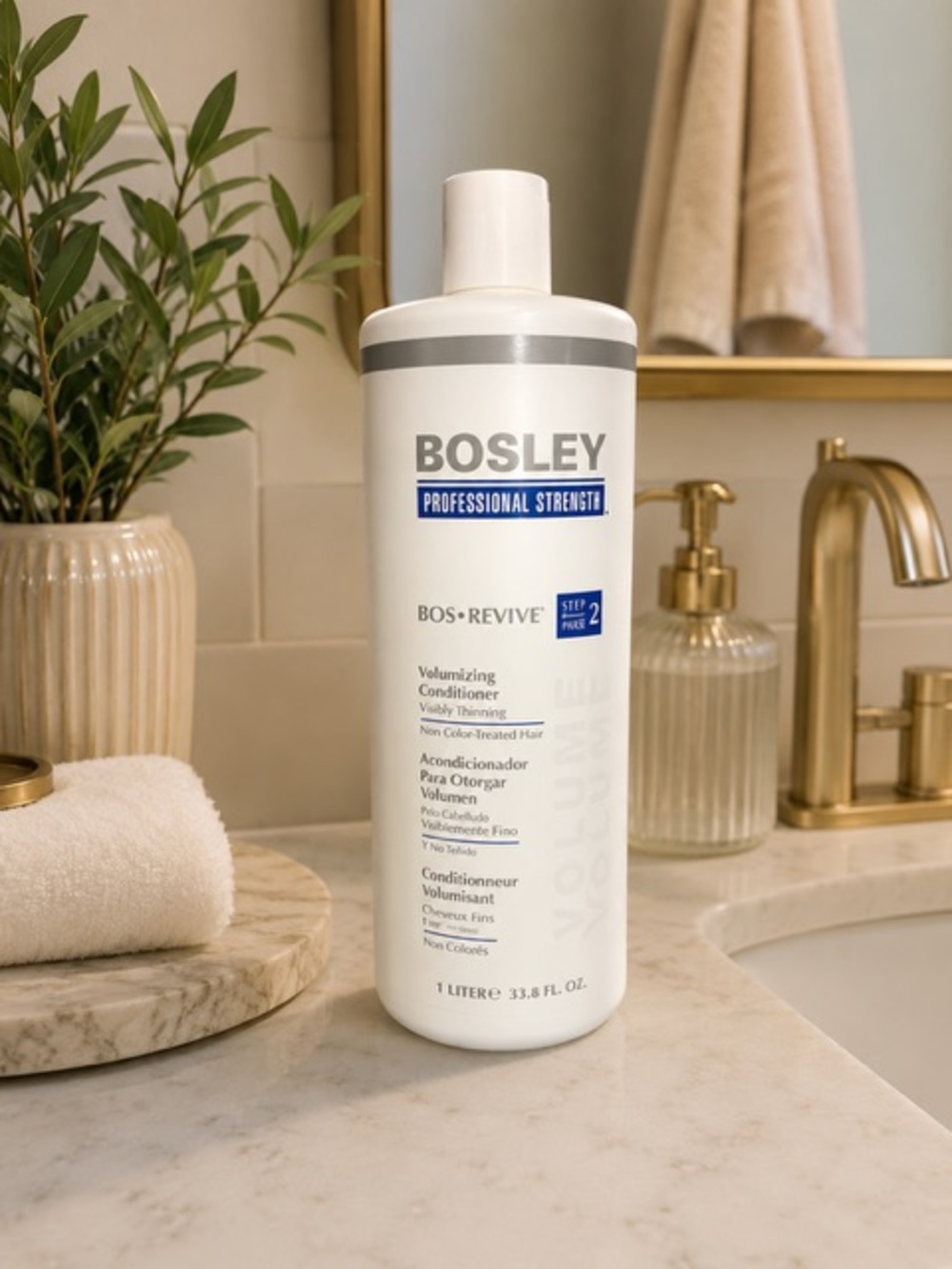 Bosley Professional Strength Volumizing Conditioner - Liter